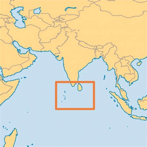 World map maldives islands - Maldives island location on world map (Southern Asia - Asia)