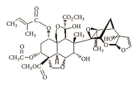 Chemical structure of azadirachtin. | Download Scientific Diagram