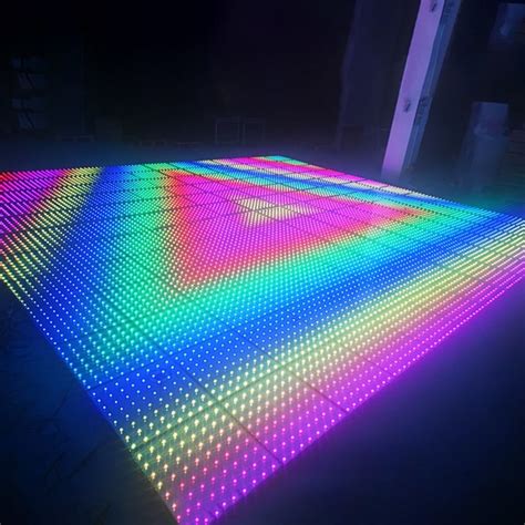 DIY 8*8 Pixel LED Video Dance Floor DJ Stage Panel Lights for Wedding Disco Party - China LED ...