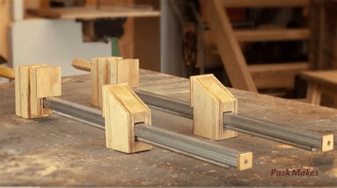 [Video] Homemade Wood Bar Clamps Made Easy. - BRILLIANT DIY