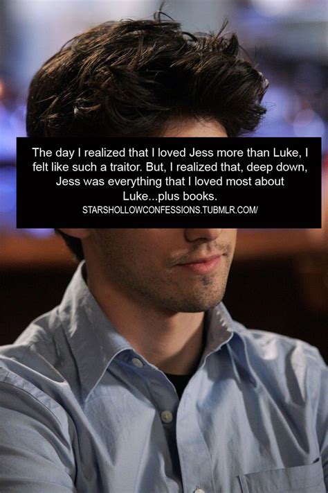 Stars Hollow Confessions - Jess is Luke plus books