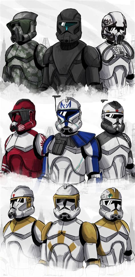 Clone Troopers by SH-Illustration on DeviantArt