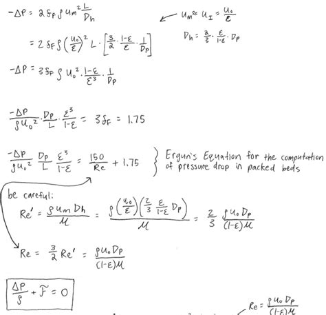 Solved Does the Ergun equation apply to vertical packed | Chegg.com