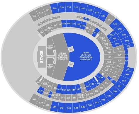 Perth Stadium Seating Chart with Rows and Seat Numbers 2024