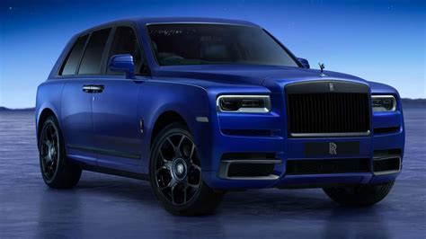 Rolls-Royce Cullinan Blue Shadow Edition Takes Inspiration From Space