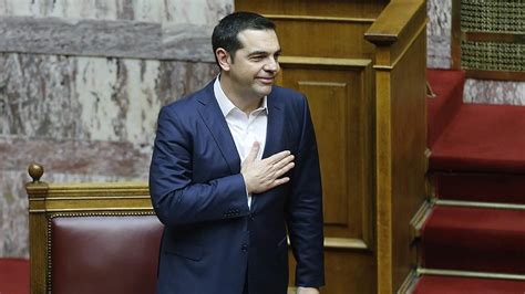 Greece’s prime minister wins confidence vote