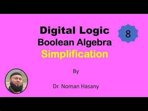 Simplification of Boolean Expressions-1 - YouTube