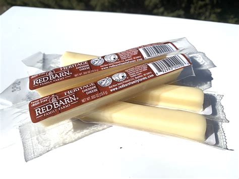 Heritage White Cheddar Cheese Sticks - Avrom Farm