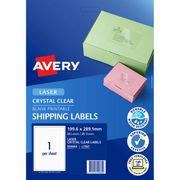 AVERY LABELS - LASER PRINTERS