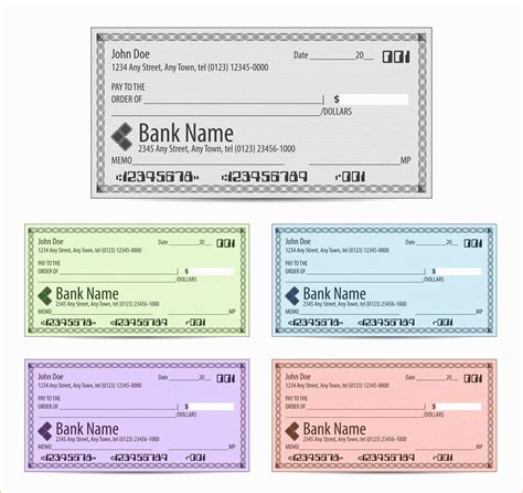 Free Editable Cheque Template Of 24 Blank Check Template Doc Psd Pdf ...