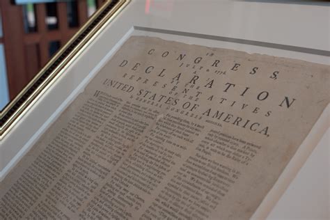 Libraries to Display Second Original Declaration of Independence From ...