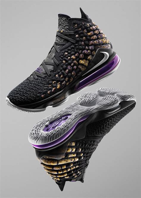 Official Photos of the Nike LeBron 17 "Lakers" | Lebron james shoes ...