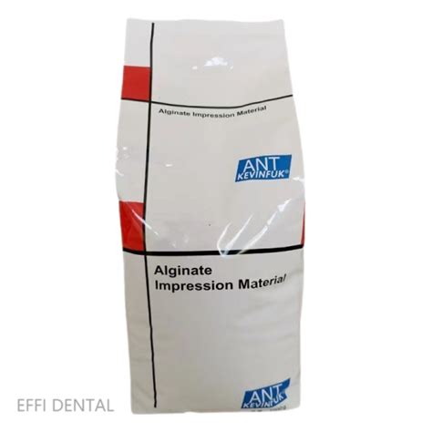 Dental alginate impression material