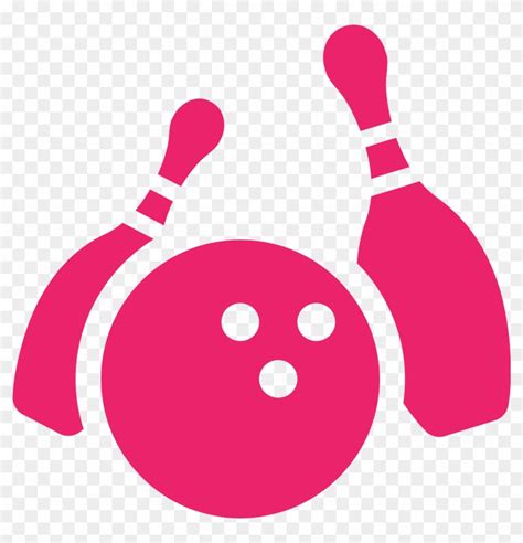 Parkway Lanes - Bowling Png Pink Clipart (#415378) - PikPng