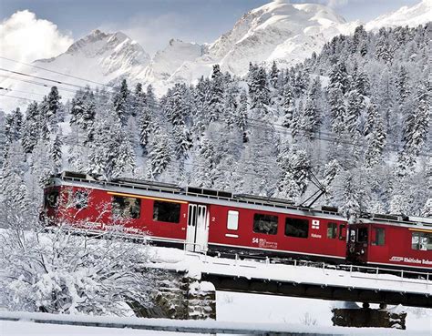 Bernina Express Panoramic Train