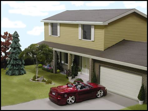 This is a G scale (1:24 - 1/2"=1') model that we have done a reno on. The original house (model ...