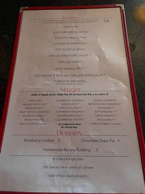 Menu at Ajax Diner restaurant, Oxford