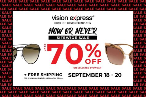 Vision Express Online Exclusive Sale | Manila On Sale