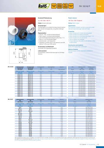 All NORRES Schlauchtechnik GmbH catalogs and technical brochures