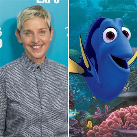 Ellen DeGeneres plays a forgetful fish in Finding Nemo (2003) and ...