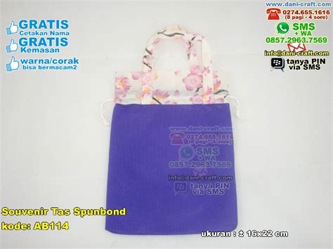 Souvenir Tas Spunbond | Souvenir Pernikahan