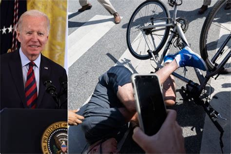 Smash Mouth Says Clip of Joe Biden Falling From Bike Is Funny: 'Lighten Up'