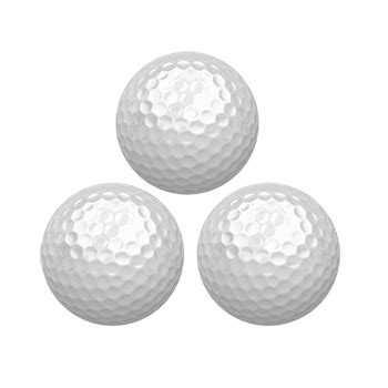 3 Golf Balls Carnival Game Accessory For Sale | Aquaventronics