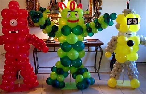 Yo Gabba Gabba Balloon Characters By Balloonmagiccreations.com | Party ...