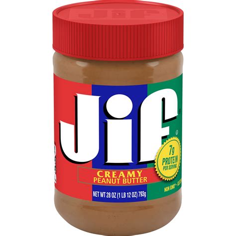 Jif Creamy Peanut Butter, 28-Ounce - Walmart.com - Walmart.com