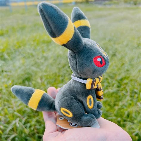 Umbreon Plush With Winter Scarf - Etsy