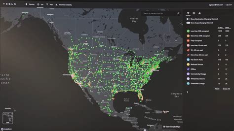 Tesla Shows Off How They Monitor Their Supercharger Network