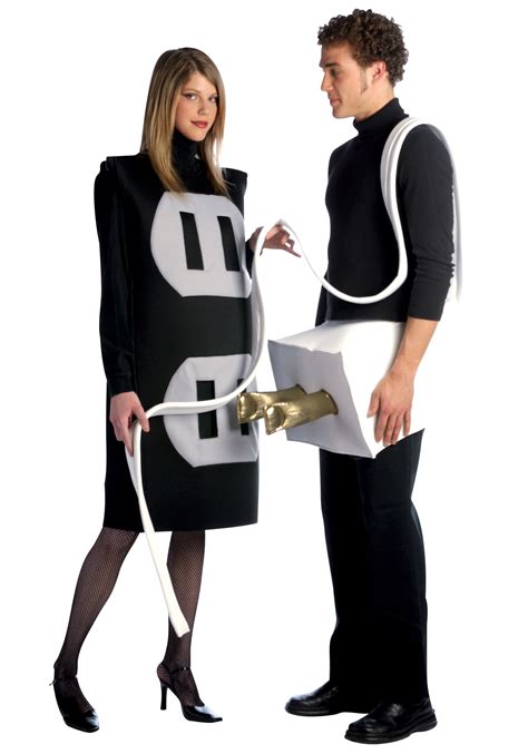 Plug and Socket Costume - Funny Couples Costume Ideas