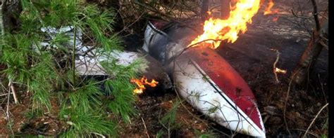 Small plane catches fire after emergency landing - ABC News