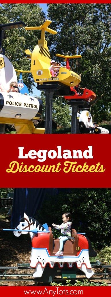 LEGOLAND California Discount Tickets 2024: Kids Go FREE - Any Tots