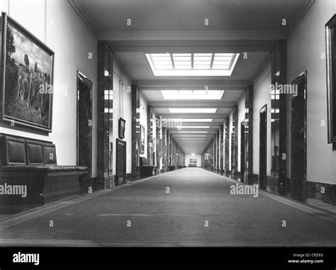 The interior view of the Reich Chancellery Stock Photo - Alamy