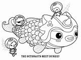 Octonauts Coloring Pages For Kids sketch template