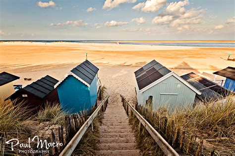 Wells Beach Huts Stairway to Heaven – Paul Macro Photography