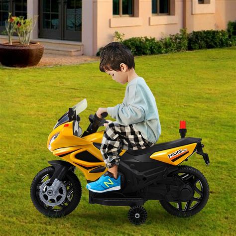 Lowestbest Kids Electric Motorcycle, Kids Ride on Motorcycle, Red 6V ...