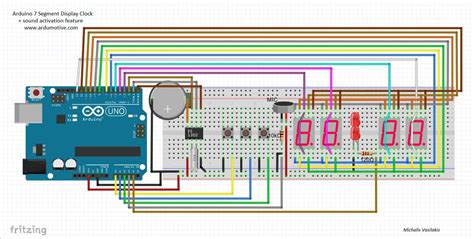 Arduino Based 7 Segment Display Clock ~ Arduino Tutorial