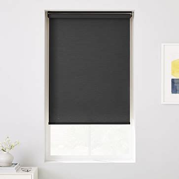 Custom Size Woven Cordless Roller Shades | West Elm