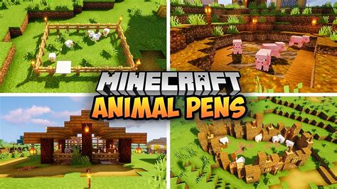 10+ Best Wooden Animal Pen Designs in Minecraft - TBM | TheBestMods