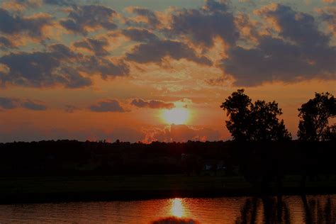 Hudson River Sunset Photograph by Debbie Gentle - Fine Art America