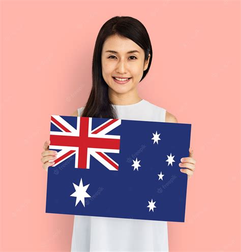 Premium Photo | Australia country union jack flag