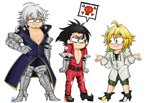 Estarossa, Zeldris and Meliodas: OK KO! Style by CatalystCreator on DeviantArt