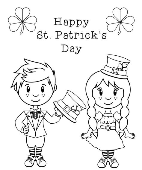 Girl Leprechaun Coloring Pages - Best Coloring Pages For Kids