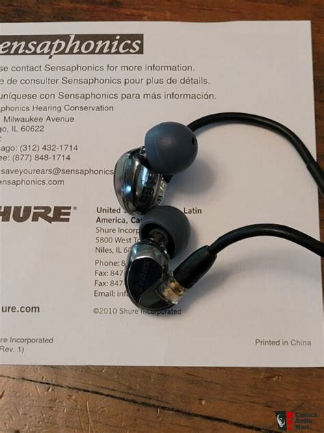 Shure SE425 wireless Earphones Photo #4519722 - Canuck Audio Mart