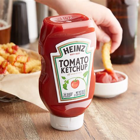 Heinz Ketchup 20 oz. Upside Down Squeeze Bottle