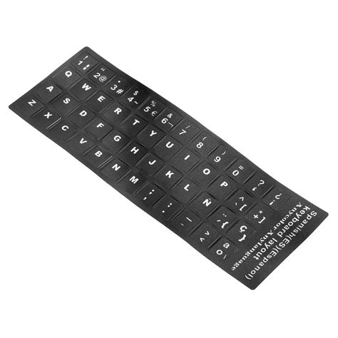 Electronikz - PATIKIL Spanish Keyboard Layout Stickers, - Review