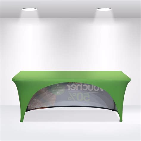 Stretch Table Cover | Trade Show Table Covers | Custom Table Covers