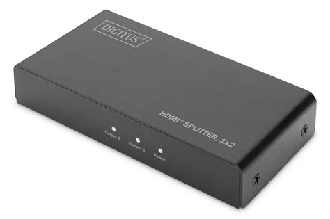 DIGITUS by ASSMANN Shop | HDMI® Splitter, 1x2, 4K / 60 Hz with Downscaler